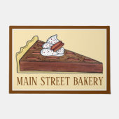 Pecan Pie Tart Südliche Weihnachtsgebäck Fußmatte (Vorderseite)