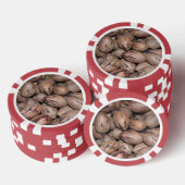 Pecan Pokerchips (Stapel)