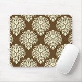 Pecan Southern Hütte Damask Mousepad (Mit Mouse)