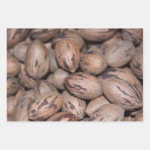Pecan Wrapping Paper Geschenkpapier Set (Vorderseite)