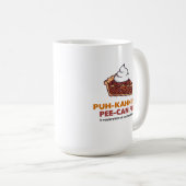 Pecannuss-Piekuchen mit Schlagsahne Kaffeetasse (VorderseiteRechts)