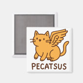 PECATSUS MAGNET (Vorderseite/Rückseite)