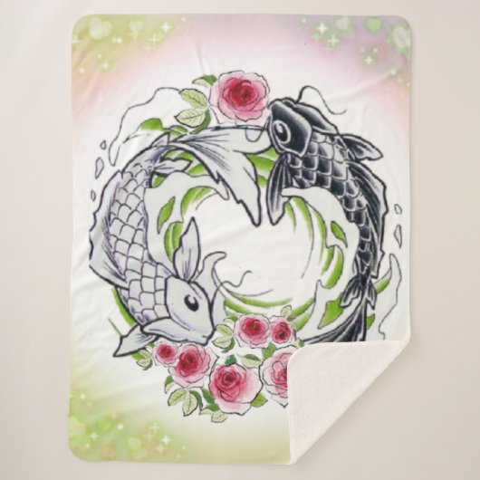  peces con rosas sherpadecke (Vorderseite)