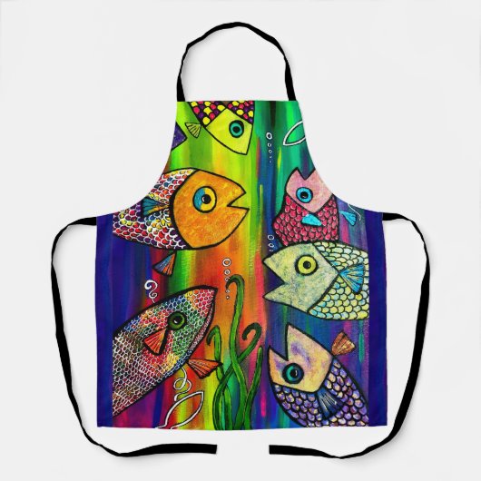 Peces de Pecera Schürze (Vorderseite)