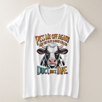 Pech mich nochmal an, wir spielen das Spiel, Duckt Große Größe T-Shirt