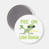Pech on Lyme Disease Magnet (Vorderseite/Rückseite)