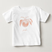Pêche (Peach Baby T-shirt (Vorderseite)