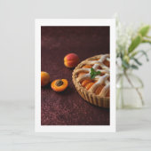 Pechkuchen Einladung (Stehend Vorderseite)