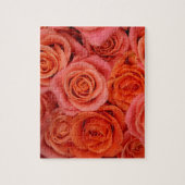 Pechorange-Tee-Rose Puzzle (Vertikal)