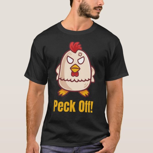 Peck ab! T-Shirt (Vorderseite)
