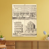 Peck-Block Leinwanddruck (Insitu (Wohnzimmer))