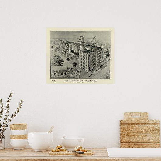 Peck Bros & Co Poster (Küche)