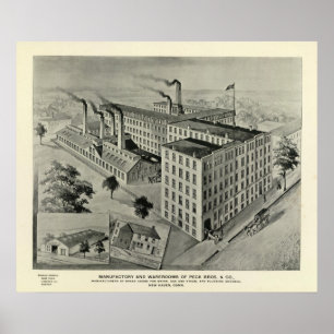 Peck Bros u. Co Poster