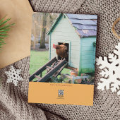 Peck die Hallen Funny Chicken Weihnachten