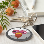 Peck Face Schlüsselanhänger (Seite)