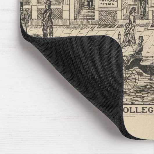 Peckblock Mousepad (Ecke)