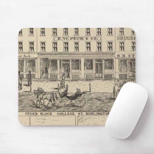 Peckblock Mousepad (Mit Mouse)