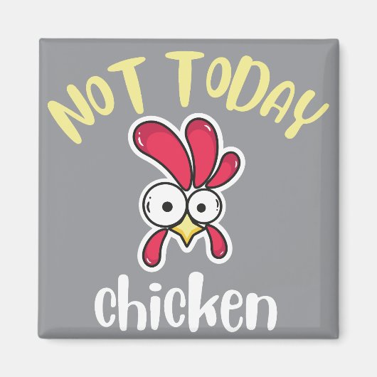 Pecker Chicken Lover Bauer Crazy noch nicht Magnet (Vorne)