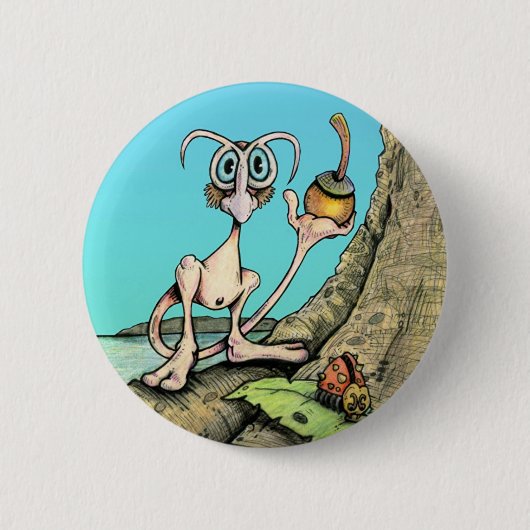 Pecker-Knopf Button (Vorderseite)