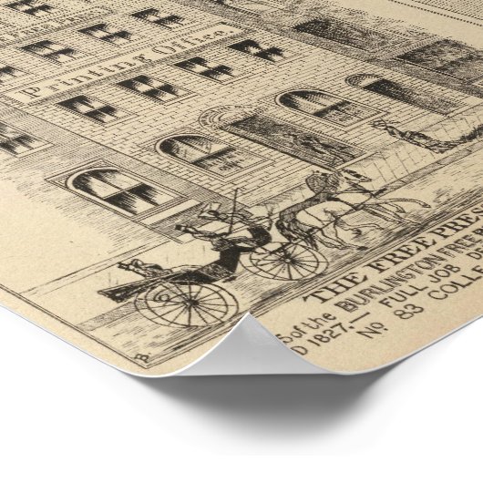 Peck's Block Poster (Ecke)