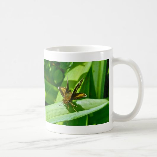 Peck's Skipper Butterfly Kaffeetasse (Rechts)