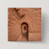 Pecos New Mexico Pueblo Ruins Button (Vorderseite)