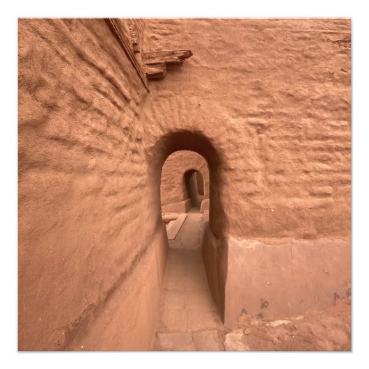 Pecos New Mexico Pueblo Ruins Fotodruck (Vorne)