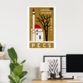 Pecs Church - Matchbox Print - Aesthetic Wall Art Poster (Heimbüro)