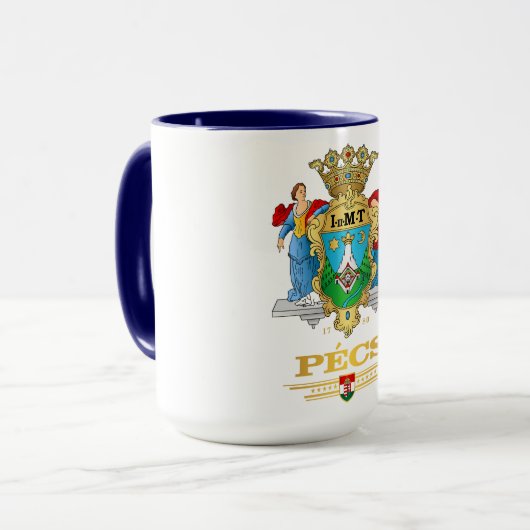 Pecs COA Tasse (Vorderseite Links)