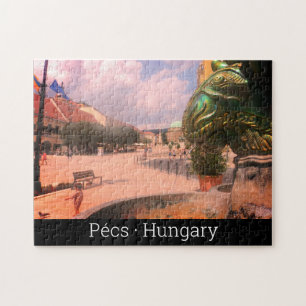 Pecs Stadt - Ungarn Puzzle