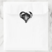 PectusAwareness Heart Stickers (Tasche)