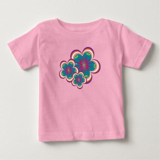 Peculiar Blooms Baby T - Shirt (Vorderseite)