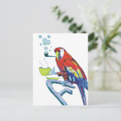 Peculiar Parrot Postkarte (Stehend Vorderseite)