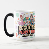 Peculiar People Day Morphing Mug Verwandlungstasse (Links)