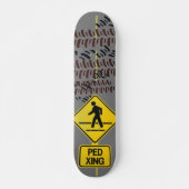 Ped Crossing Skateboard Deck (Vorne)