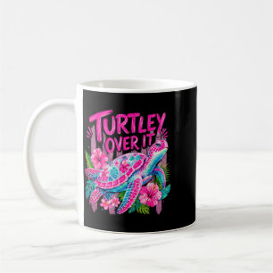 Ped Turtley Über Süße Turtle Blume Lustige Männer Kaffeetasse