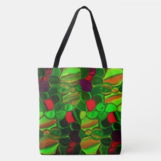 Pedaços coloridos, círculos e formas arredondadas. tasche (Vorderseite)