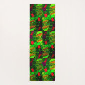 Pedaços coloridos, círculos e formas arredondadas. yogamatte (Rückseite)