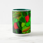 Pedaços de cores, círculos e formas arredondadas. tasse (Zentrum)