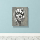 Pedaços Leinwanddruck (Insitu (Holzboden))