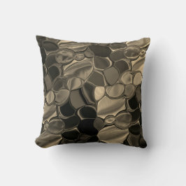 Pedaços marrons, círculos e formas arredondadas. kissen
