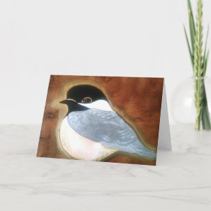 Pedagogygreetings: BC Chickadee Karte