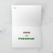 PedagogyGreetings: Reine Tomate (kundengerecht) Karte (Innenseite)