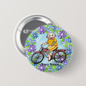 Pedal Bike Sock Monkey Button (Vorne & Hinten)
