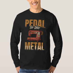 Pedal bis zur Metallabwasserkanalisation Quilabwas T-Shirt
