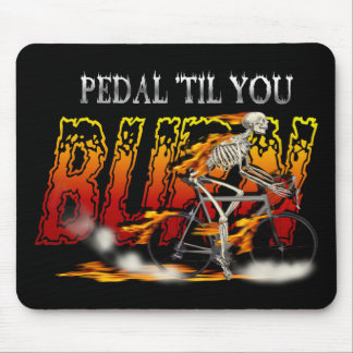 Pedal-Brand-Radfahrerkunst - Fahrräder in der Mousepad