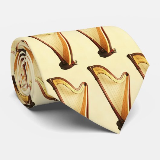 Pedal-Harfen-Krawatte #2 Krawatte (Gerollt)