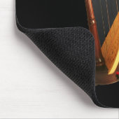 Pedal-Harfen-Mausunterlage Mousepad (Ecke)