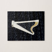 Pedal-Harfen-Musik Puzzle (Horizontal)