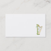 Pedal-Harfen-Visitenkarte Visitenkarte (Vorderseite)